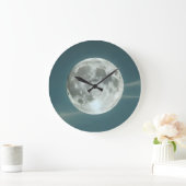 Vollmond Große Wanduhr (Zuhause)
