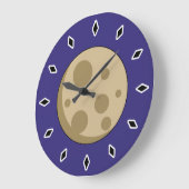 Vollmond Große Wanduhr (Winkel)