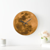 Vollmond Große Wanduhr (Zuhause)