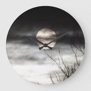 Vollmond Große Wanduhr