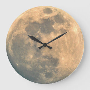 Vollmond Große Wanduhr