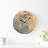 Vollmond Große Wanduhr (Zuhause)