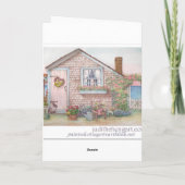 VOLLMOND-HALLOWEEN-GRUSS SCHWARZEN CAT KARTE (Rückseite)