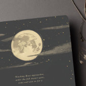 Vollmond-Halloween-Party Einladung