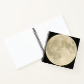 Vollmond-Hardcover-Journal Notizblock (Innenseite)