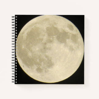 Vollmond-Hardcover-Journal Notizblock