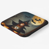 Vollmond-Hexe Pappteller (Gewinkelt)