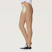 Vollmond Hintern Bare Legs Leggings (Links)