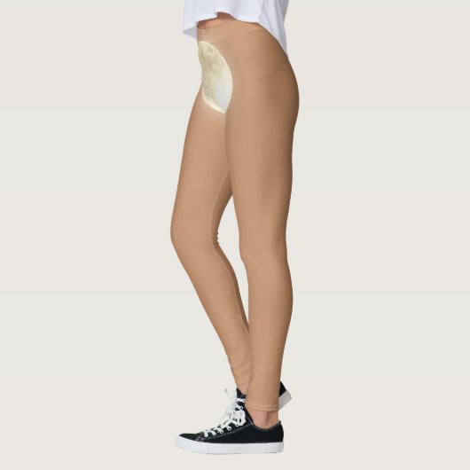 Vollmond Hintern Bare Legs Leggings (Links)