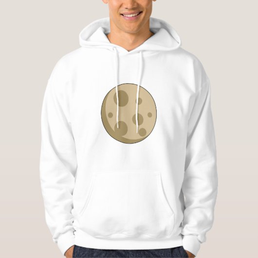 Vollmond Hoodie (Vorderseite)