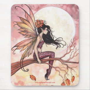 Vollmond im Herbst Fairy Mousepad