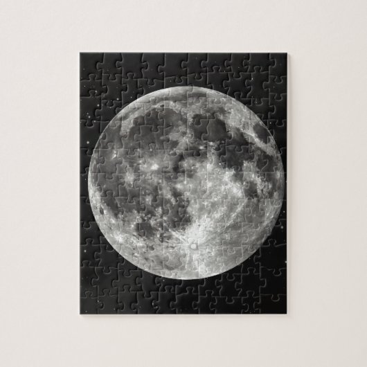 Vollmond im Himmel Puzzle (Vertikal)