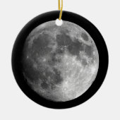 Vollmond Image BnW Ornament (Vorne)