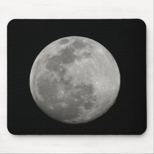 Vollmond in Schwarzweiß. Bildnachweis: Arthur Mousepad