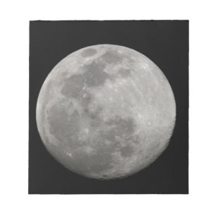 Vollmond in Schwarzweiß. Bildnachweis: Arthur Notizblock
