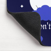 Vollmond in Starry Sky Mousepad (Ecke)