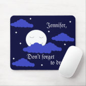 Vollmond in Starry Sky Mousepad (Mit Mouse)