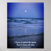 Vollmond Inspiration Poster (Vorne)