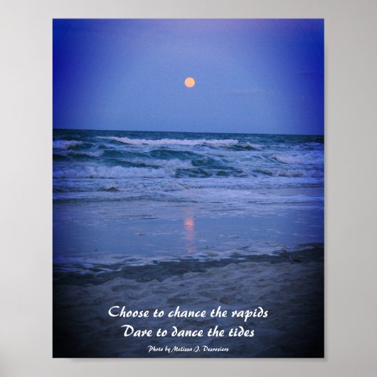 Vollmond Inspiration Poster (Vorne)