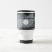 Vollmond jeder Nuts lustige Reise-Tasse Reisebecher (Mittel)