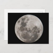 Vollmond | Johannesburg Südafrika Postkarte (Vorne/Hinten)