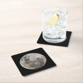 Vollmond | Johannesburg Südafrika Rechteckiger Pappuntersetzer (Vor Ort)