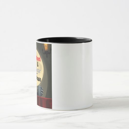 Vollmond-Kaffee Tasse (Zentrum)