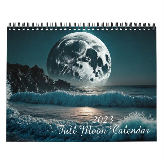 Vollmond-Kalender 2023 Kalender (Titelbild)