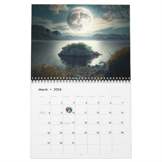 Vollmond-Kalender 2023 Kalender (Mär 2026)
