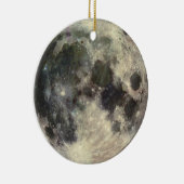 Vollmond Keramik Ornament (Rechts)