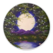 Vollmond Keramikknauf (Vorderseite)