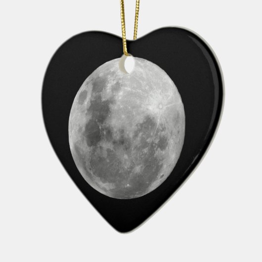 Vollmond Keramikornament (Links)