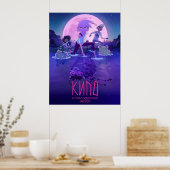 Vollmond Kipo Poster (Küche)