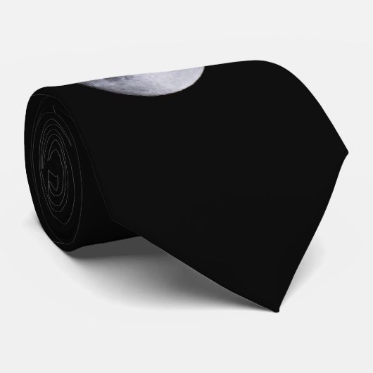 Vollmond Krawatte (Gerollt)