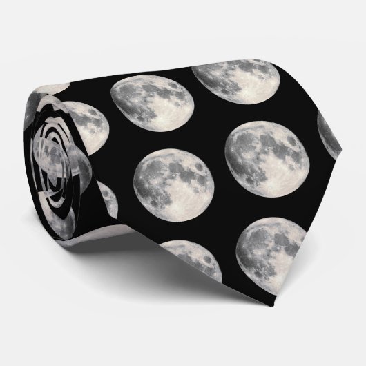 Vollmond Krawatte (Gerollt)