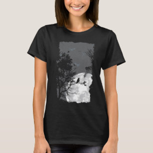 Vollmond Krow Gloomy Forest Kostüm Phantastisch Ha T-Shirt