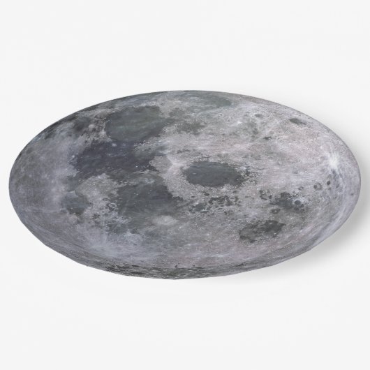 VOLLMOND kundenspezifischer PapierTeller (Schrägansicht)