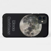 Vollmond-kundenspezifischer Text iPhone 5 Fall Case-Mate iPhone Hülle (Rückseite (Horizontal))