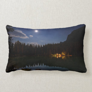 Vollmond   Lake Louise, Kanada Lendenkissen