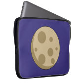 Vollmond Laptopschutzhülle (Vorne Rechts)
