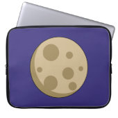Vollmond Laptopschutzhülle (Vorderseite)