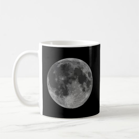 Vollmond Luna Kaffeetasse (Links)