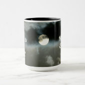 Vollmond Meine Nacht ist eine volle Nachtschicht Tasse (Zentrum)