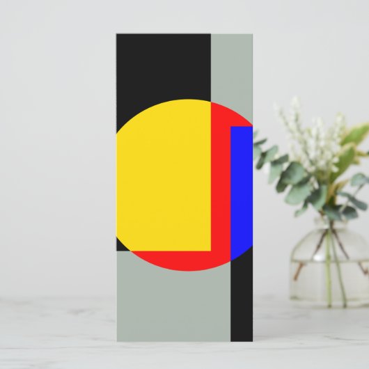 Vollmond Menükarte (Stehend Vorderseite)