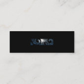 Vollmond Mini Visitenkarte (Rückseite)