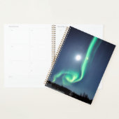 Vollmond mit Aurora | Yellowmesser Kanada Planer (Anzeige)