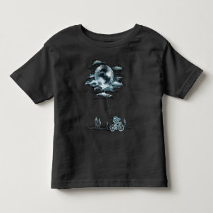 Vollmond mit den Ideen für den nationalen Mondtag Kleinkind T-shirt