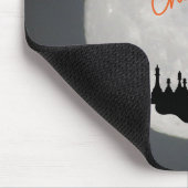 Vollmond mit Maus und Katzenschach Mousepad (Ecke)