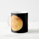 Vollmond mit Orange Glow Tasse (Vorderseite Links)