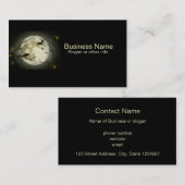 Vollmond mit Raven beruflich Visitenkarte (Vorne/Hinten)